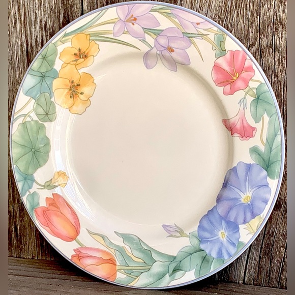 Vintage Discontinued MIKASA Optima SPRING LEGACY Salad Plate Replacement - Picture 3 of 11